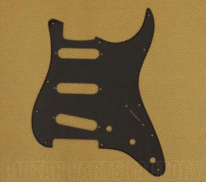 0063401K Replacement 1-ply Pickguard Black American Standard Stratocaster 